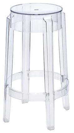 Starcky Style Ghost Bar Stool