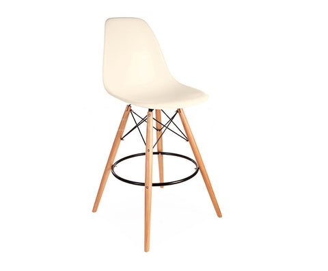 Eamesy Style Bar Stool Natural Base
